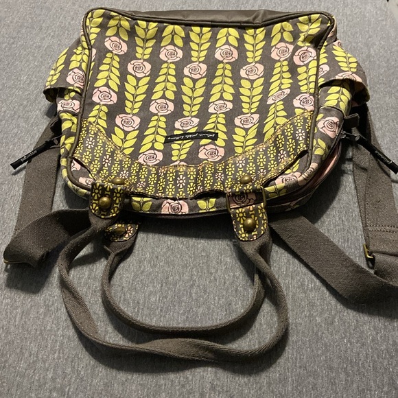 Petunia pickle bottom floral bag backpack diaper bag in great condition - Picture 12 of 12